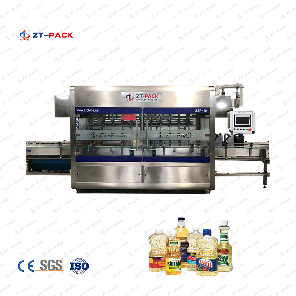 1L-5L Edible Cooking Oil Filling Machine Packing Line