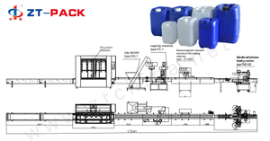 4L-30L Lubricant Oil Filling Machine Packing Line