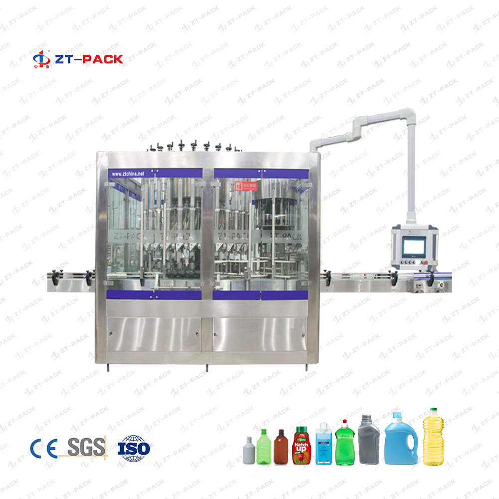 7000BPH 1L Detergent /Oils Liquid Soap Filling Machine Packing Line